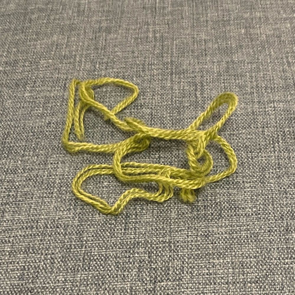 Green Needlepoint Thread Yarn